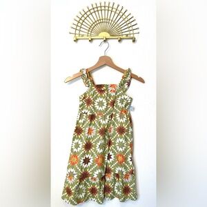 Cat & Jack Patchwork Maxi Dress. 5T. NWT.